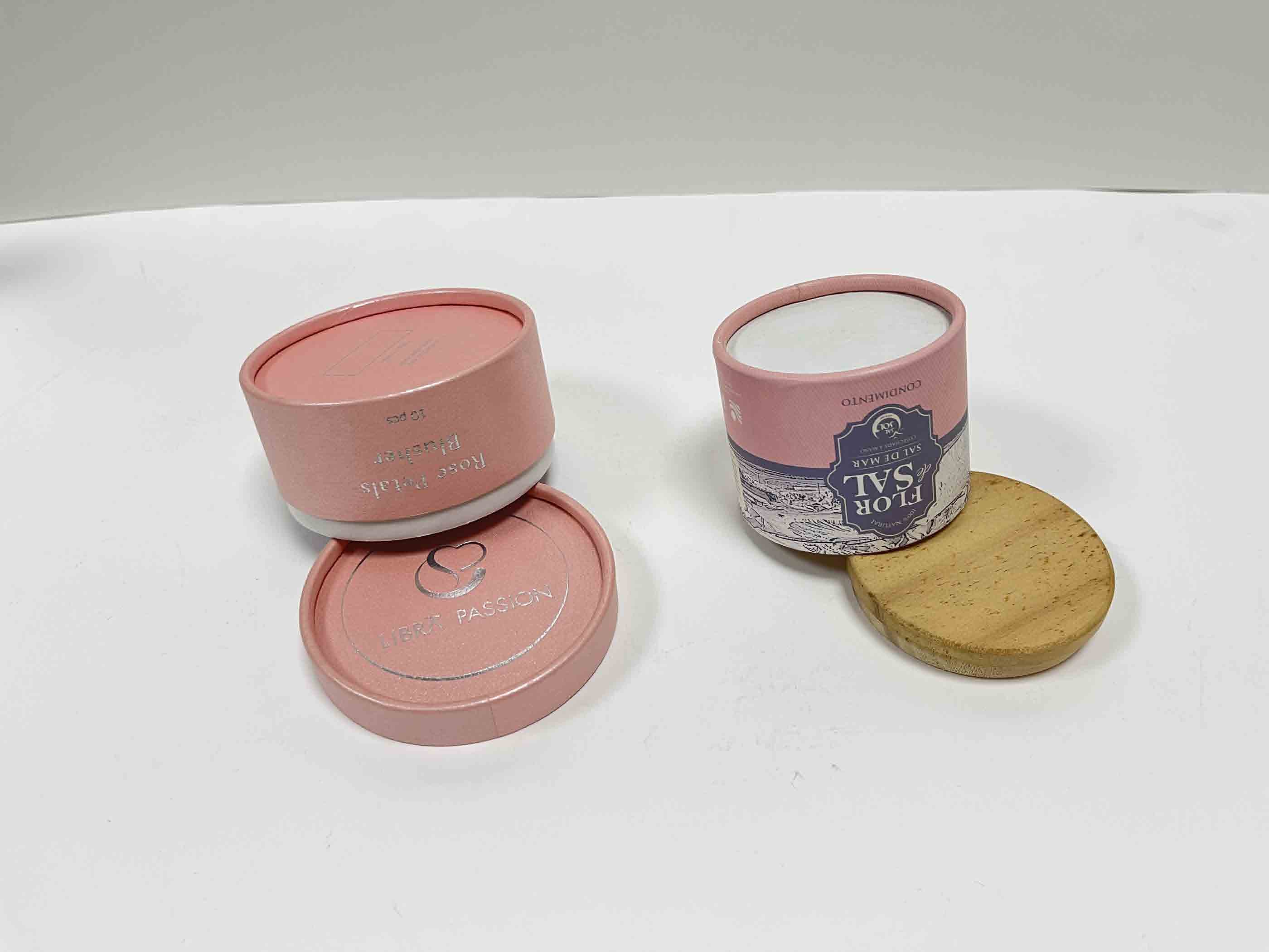 保湿霜圆筒彩盒